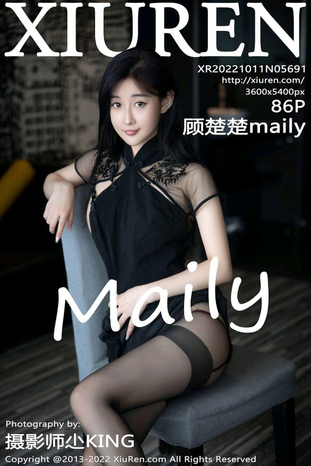 [Xiuren秀人网]2022.10.11 NO.5691 顾楚楚Maily[86+1P/674MB]-萌图网