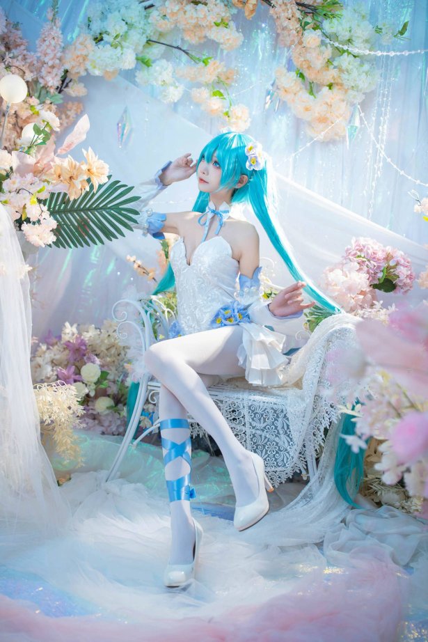 艾西aiwest – 初音 粉蝶花[42P/159MB]-萌图网