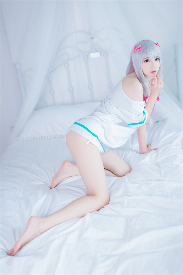 网红Coser@疯猫ss – 纯洁纱雾 [37P/196MB]-萌图网