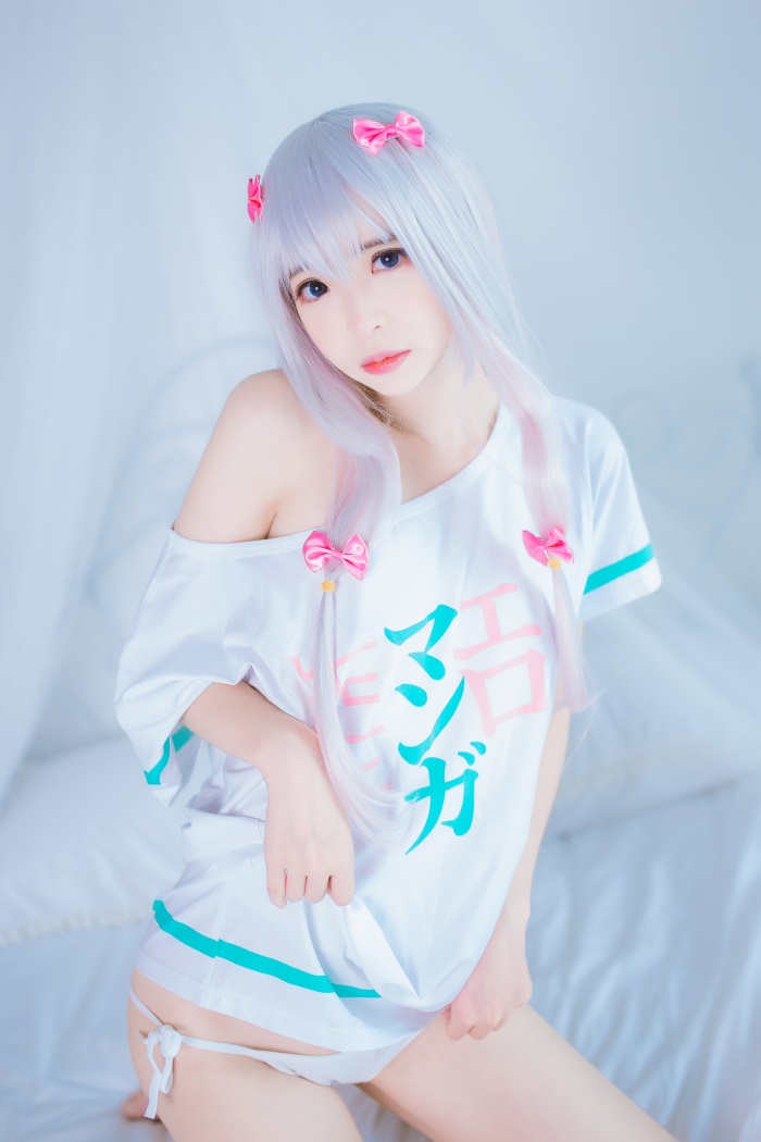 网红Coser@疯猫ss – 纯洁纱雾 [37P/196MB]插图2