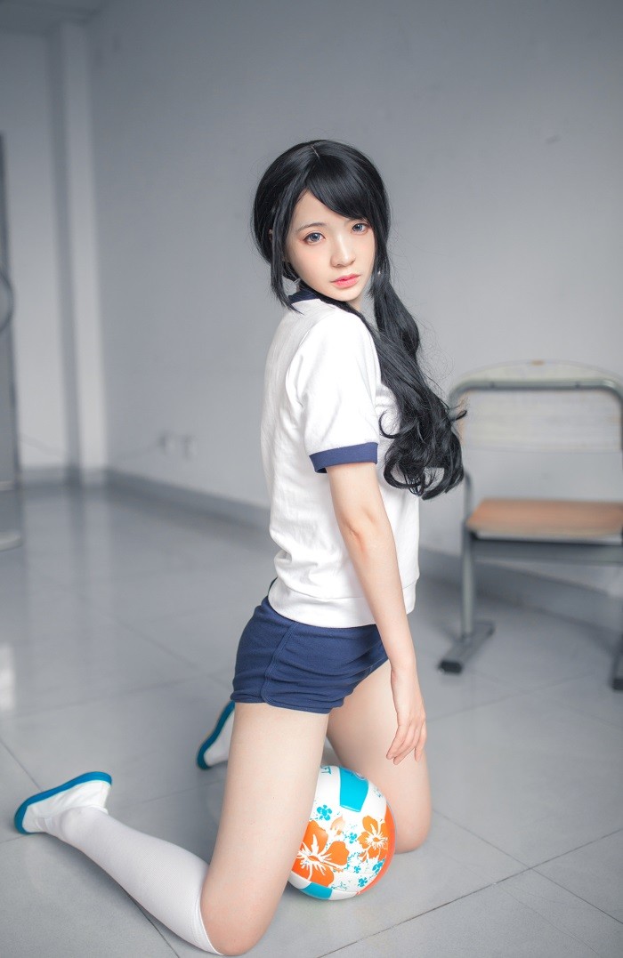 风之领域精品写真@No.165 运动装白丝女生 [54P/306MB]插图1