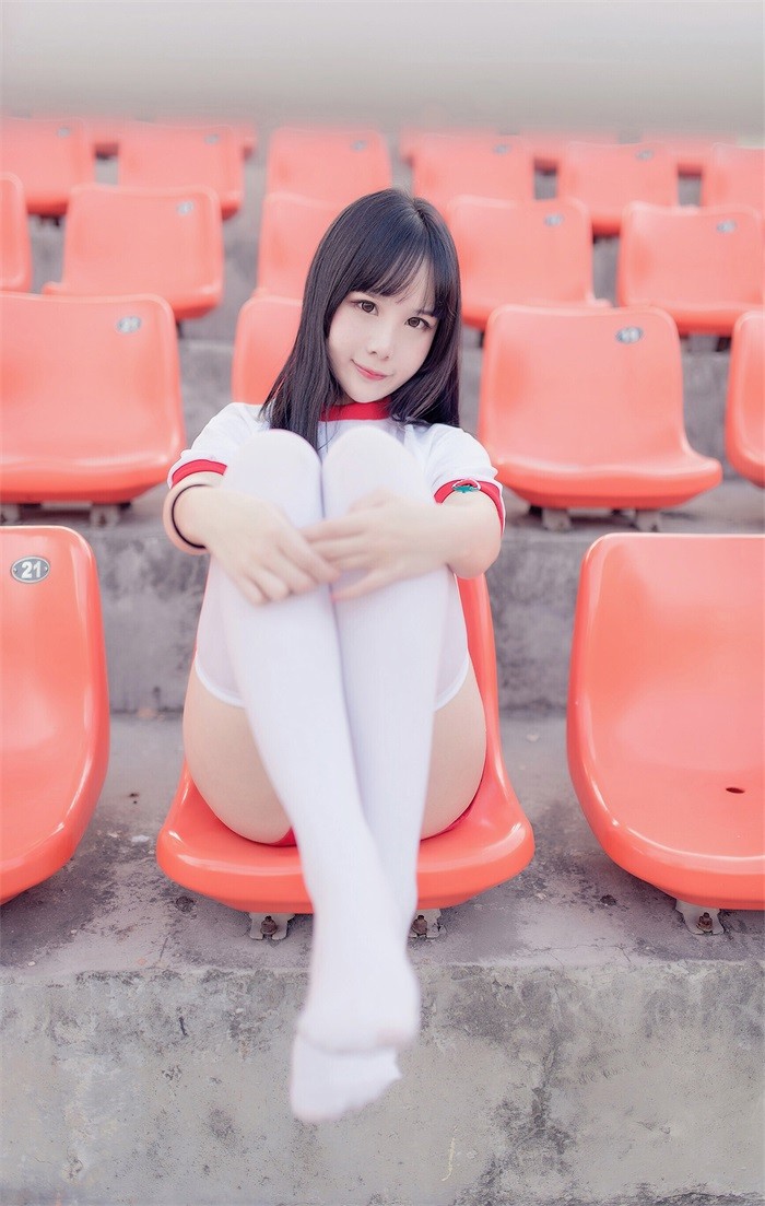 风之领域精品写真@No.120 体育馆 粉白少女[48P/280MB]插图3