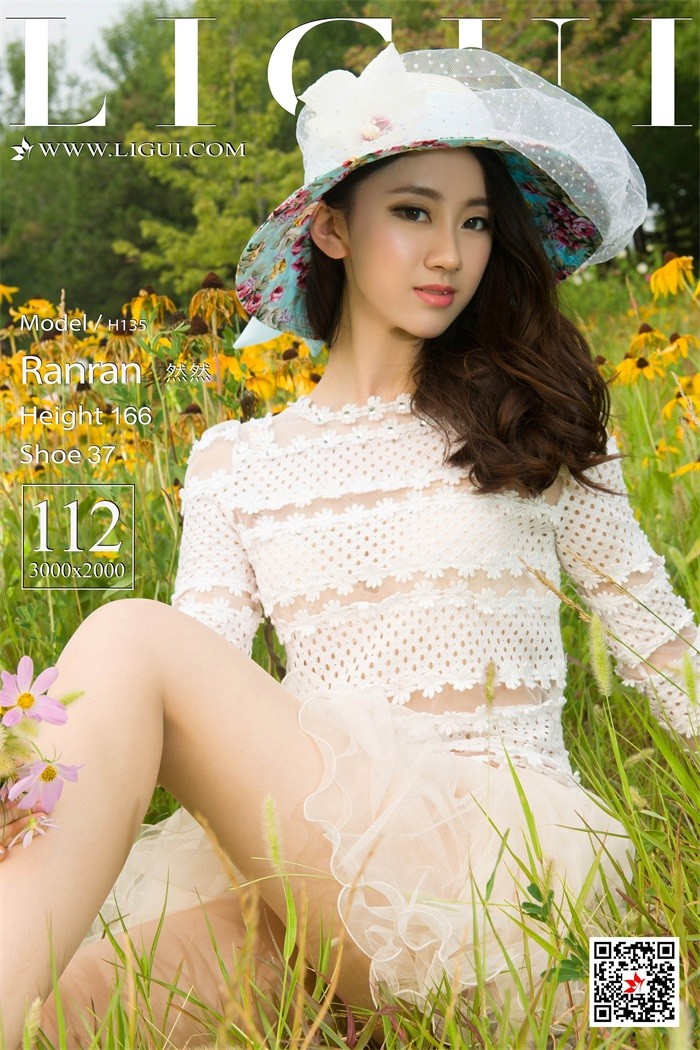 [Ligui丽柜] 2019.04.21 夕阳下的纯白 Model 然然 [112+1P/133MB]插图1