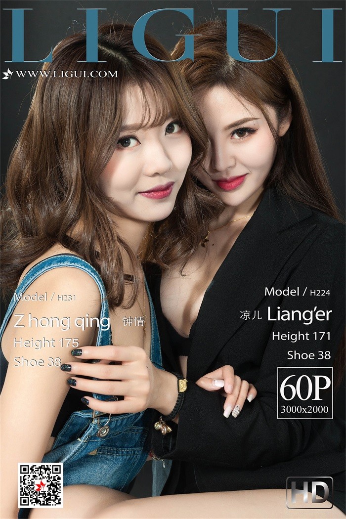 [Ligui丽柜] 2019.08.30 选一个做老婆 Model 钟情&凉儿 [60P/94MB]插图1