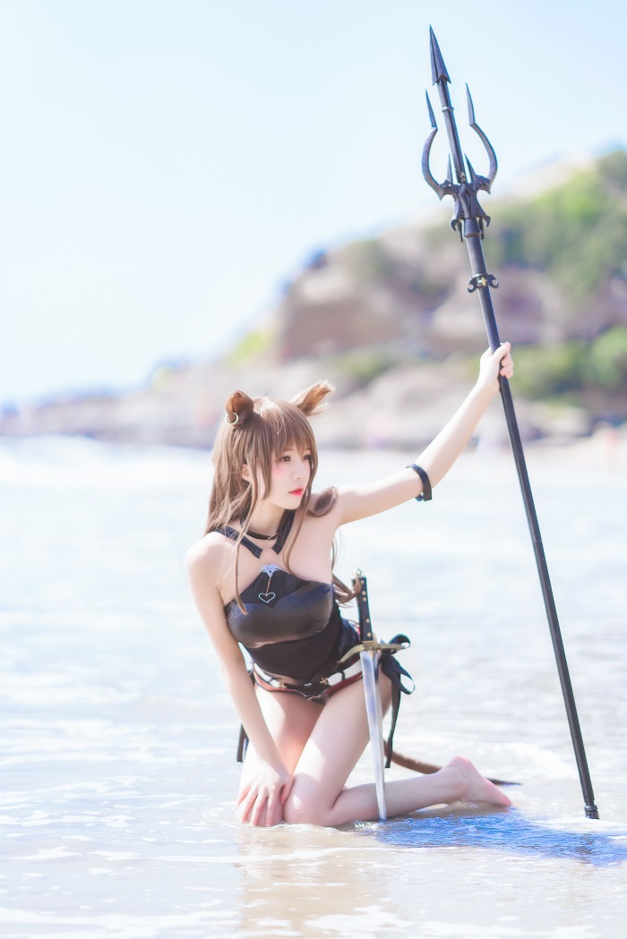 人气Coser@桜桃喵 天火泳衣 [25P/351MB]插图2