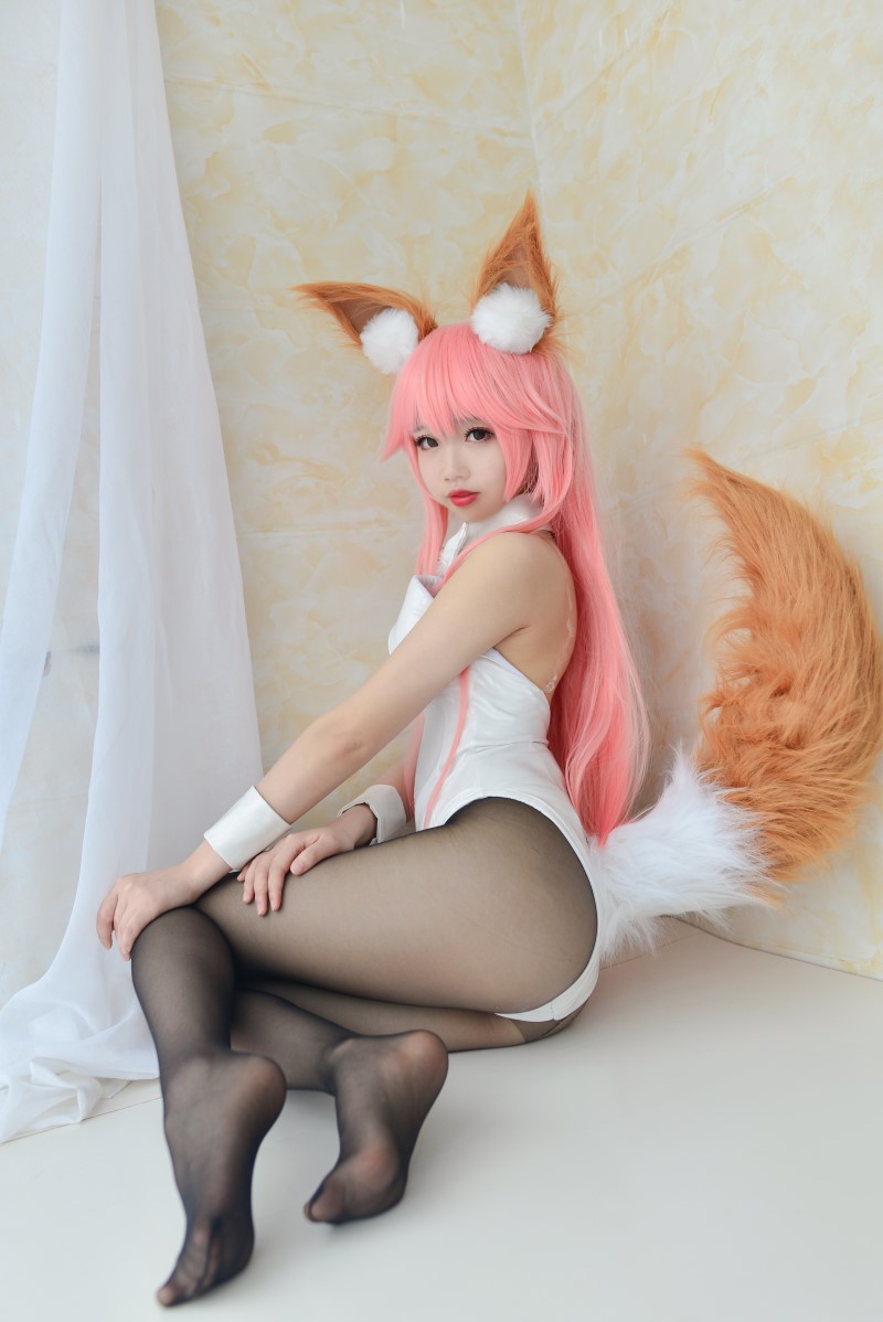 微博红人Coser@雪琪SAMA 玉藻前 兔女郎 小妲己 [30P/286MB]插图1