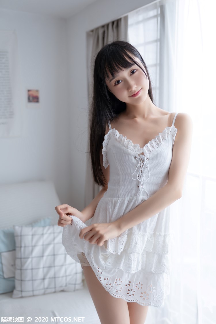 [喵糖映画]VOL.187 清纯白裙少女 [40P/169MB]插图4