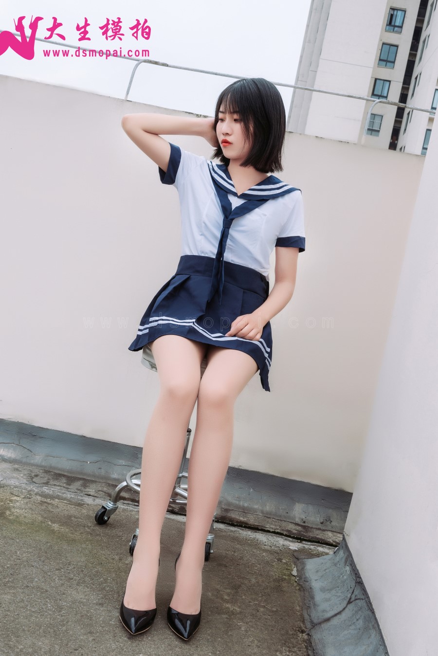 大生模拍 No.189 雪馨 清纯肉丝 [47P/225MB]插图4