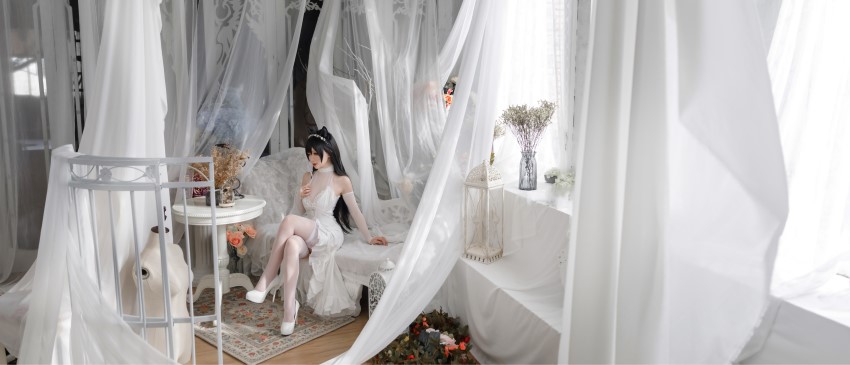 樱落酱w – 爱宕花嫁 [19P/92MB]插图3