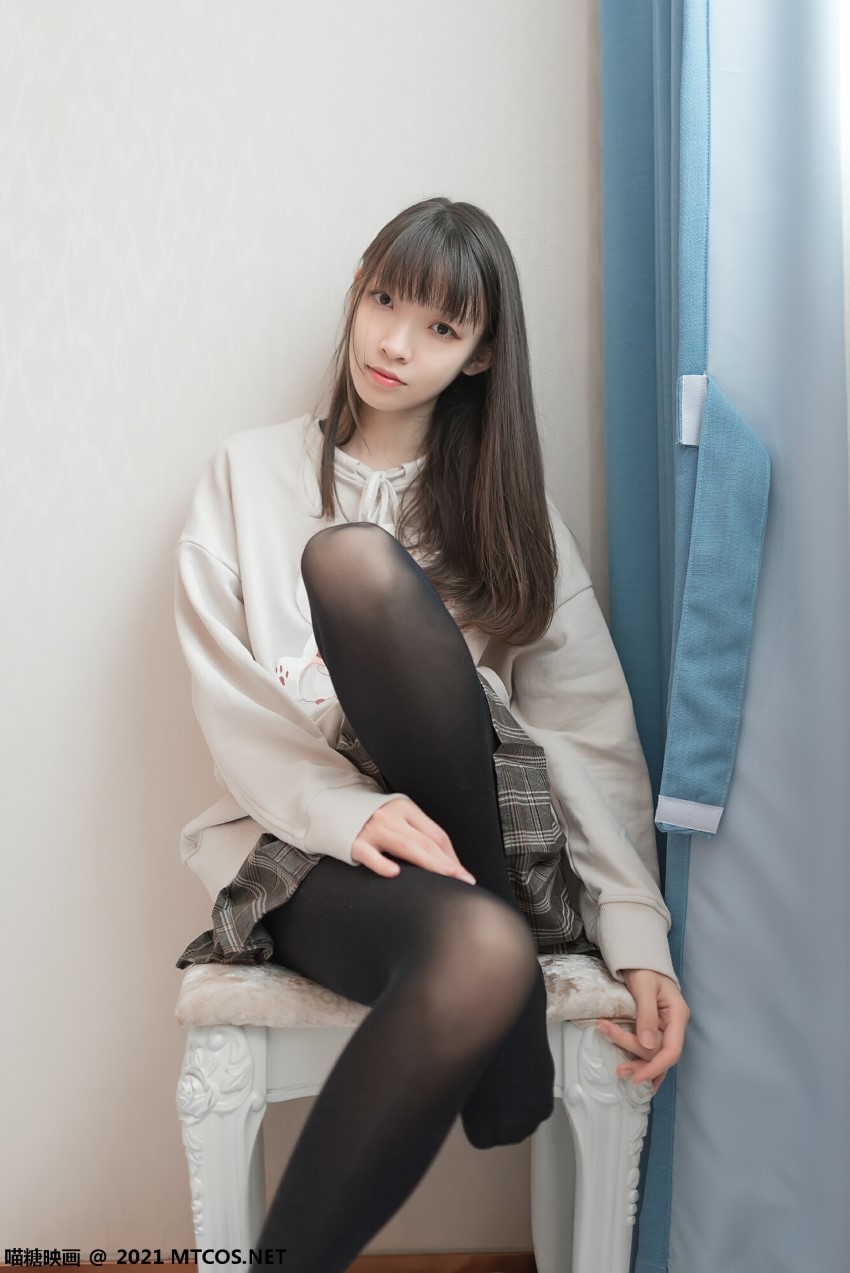 [喵糖映画]VOL.367 黑直长 [50P/96MB]插图1