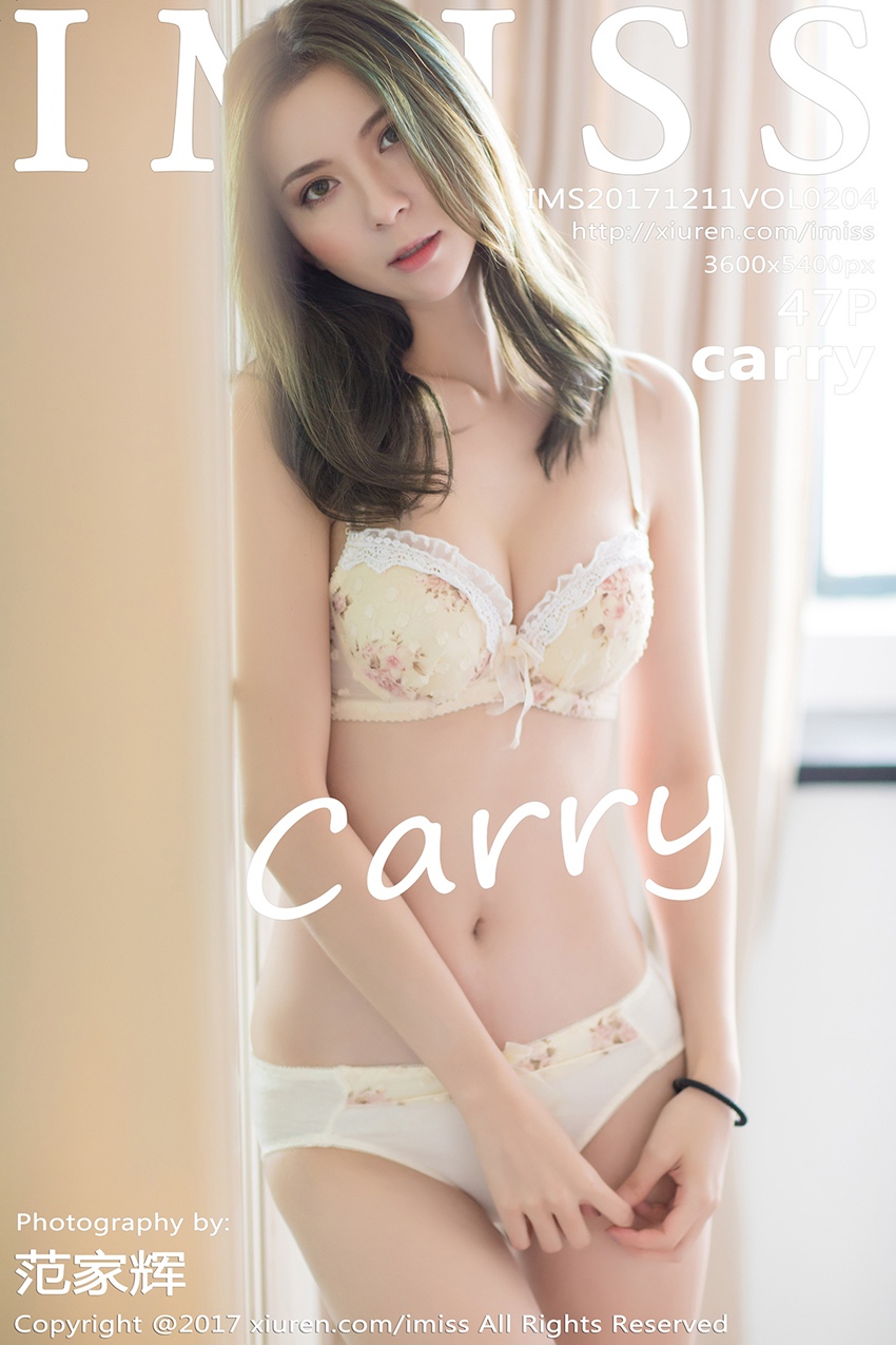 [IMISS爱蜜社]IMS20171211VOL0204 2017.12.11 VOL.204 carry[47+1P/159M]插图1