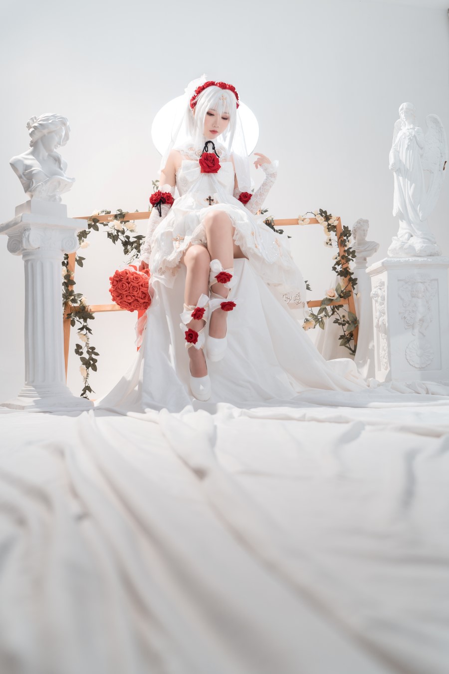 面饼仙儿 – 德丽莎婚纱 [13P/98MB]插图2