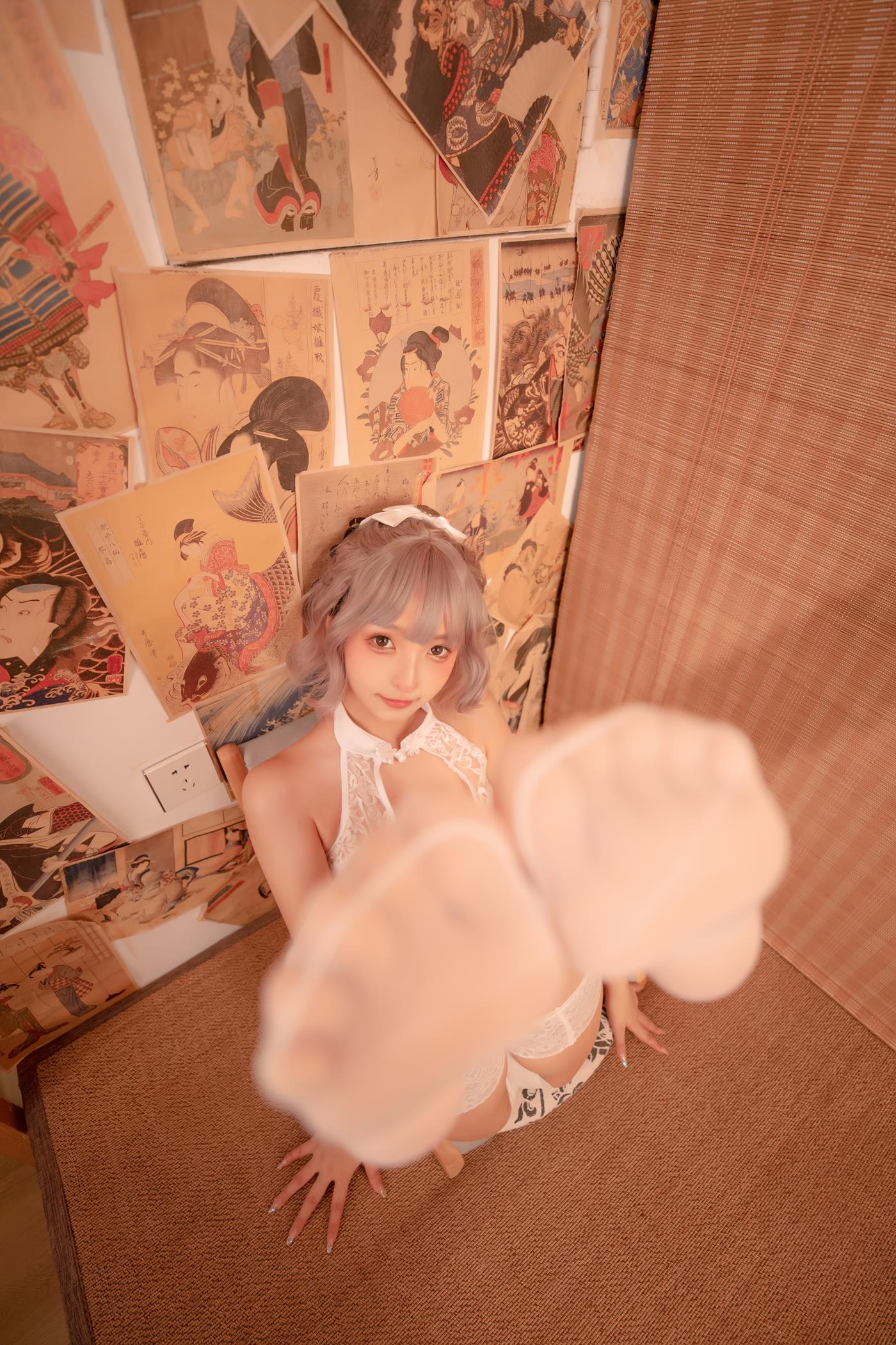 神楽板真冬 – 白旗袍[75P/251MB]插图1