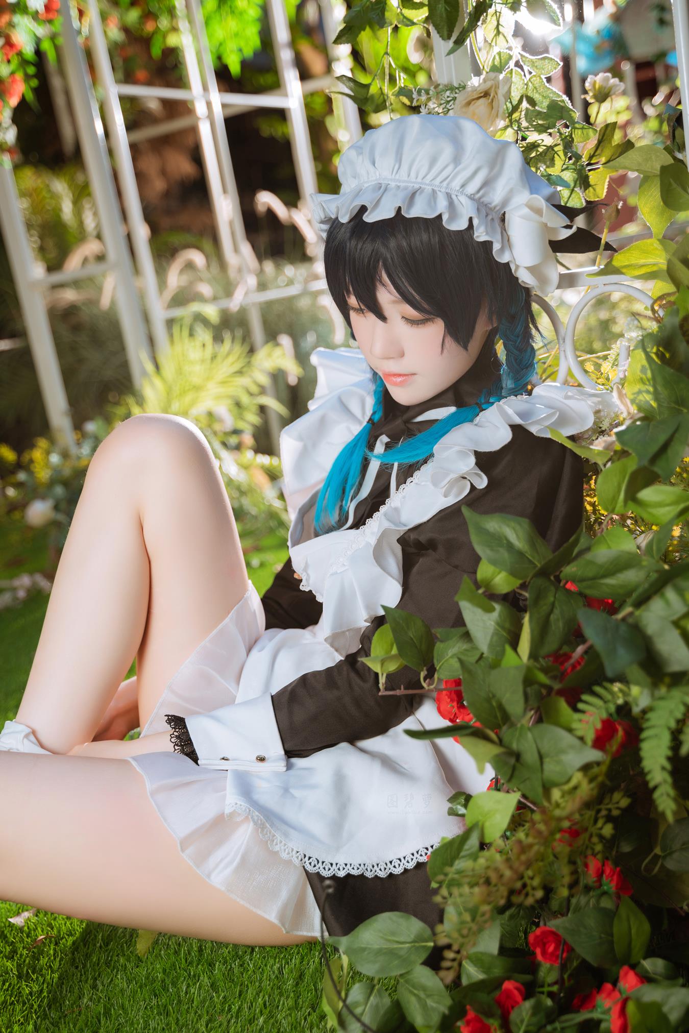桜桃喵 温迪女仆 [26P/1V/1.32GB]插图1