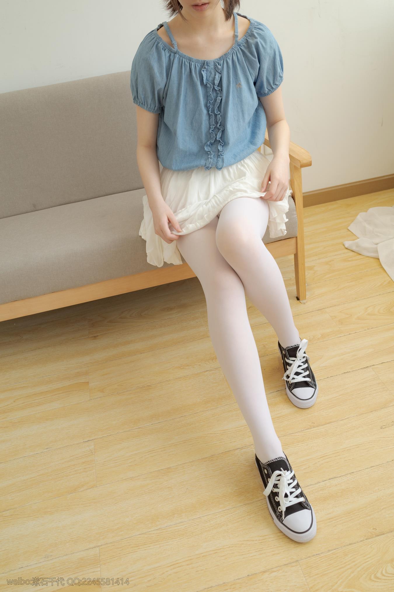 轻兰映画少女写真 Blue and White [129P/698MB]插图1