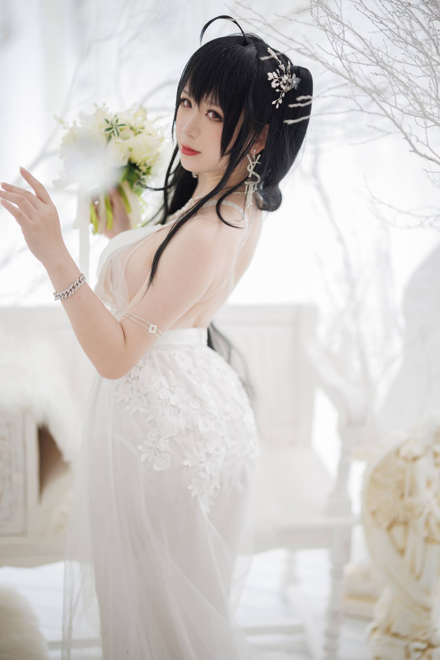 动漫博主 樱落酱w 大凤花嫁 [26P/272MB]插图4