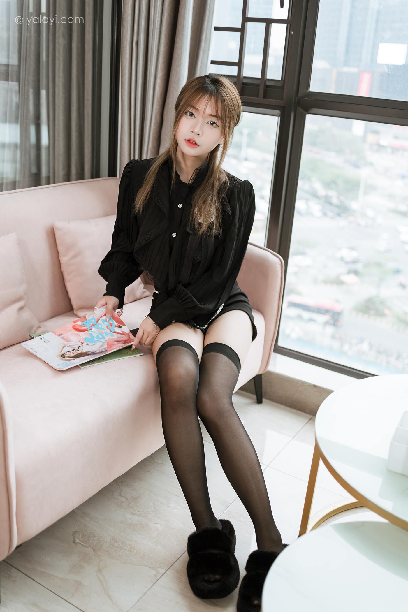 [YALAYI雅拉伊]2023.03.10 NO.1014 纯与欲 阿禾[45+1P/452MB]插图2