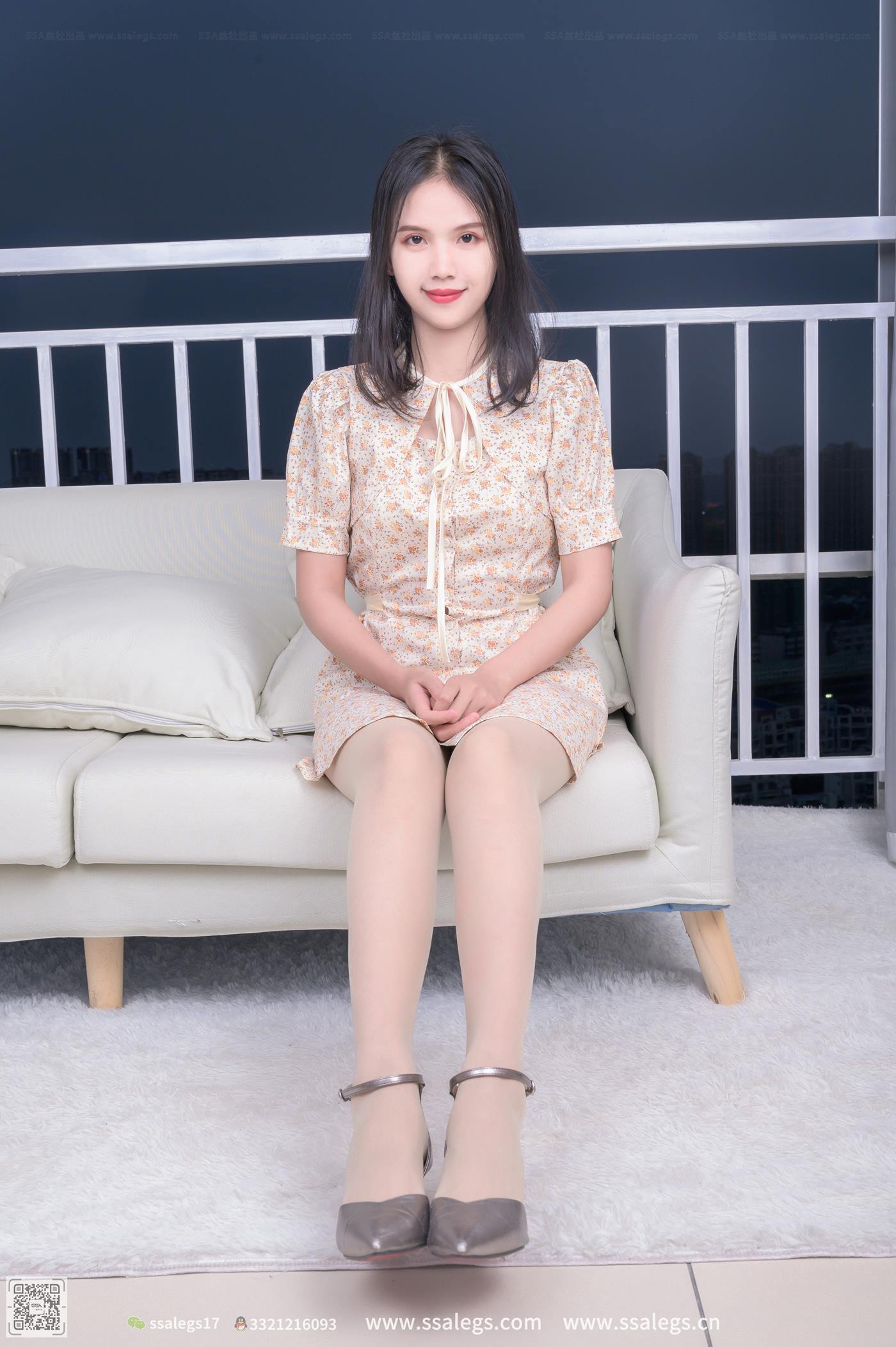 [SSA丝社]超清写真 NO.522 楚楚 肉丝袜写真[151P/1.94GB]插图3