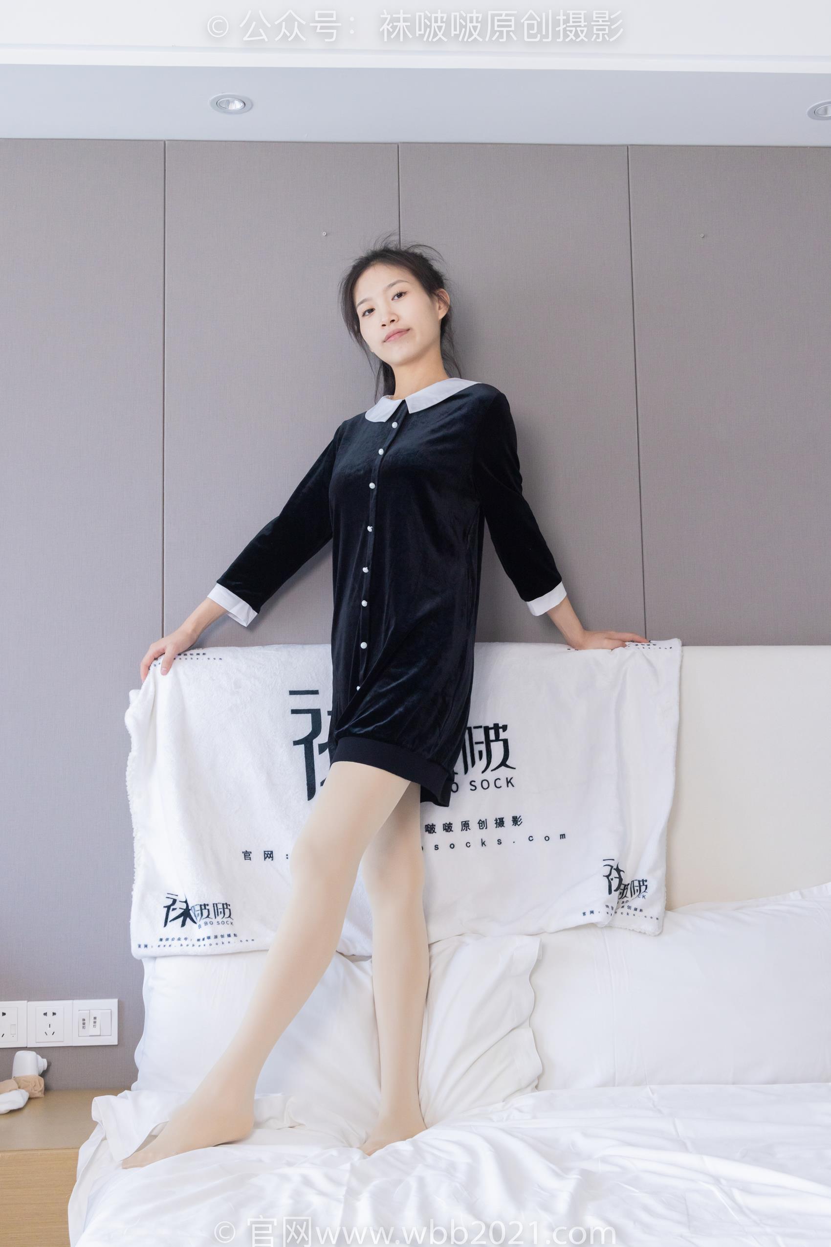 [BoBoSocks袜啵啵]NO.286 芝士-平底鞋、厚肉丝、裸足[150P/1V/5.58GB]插图4