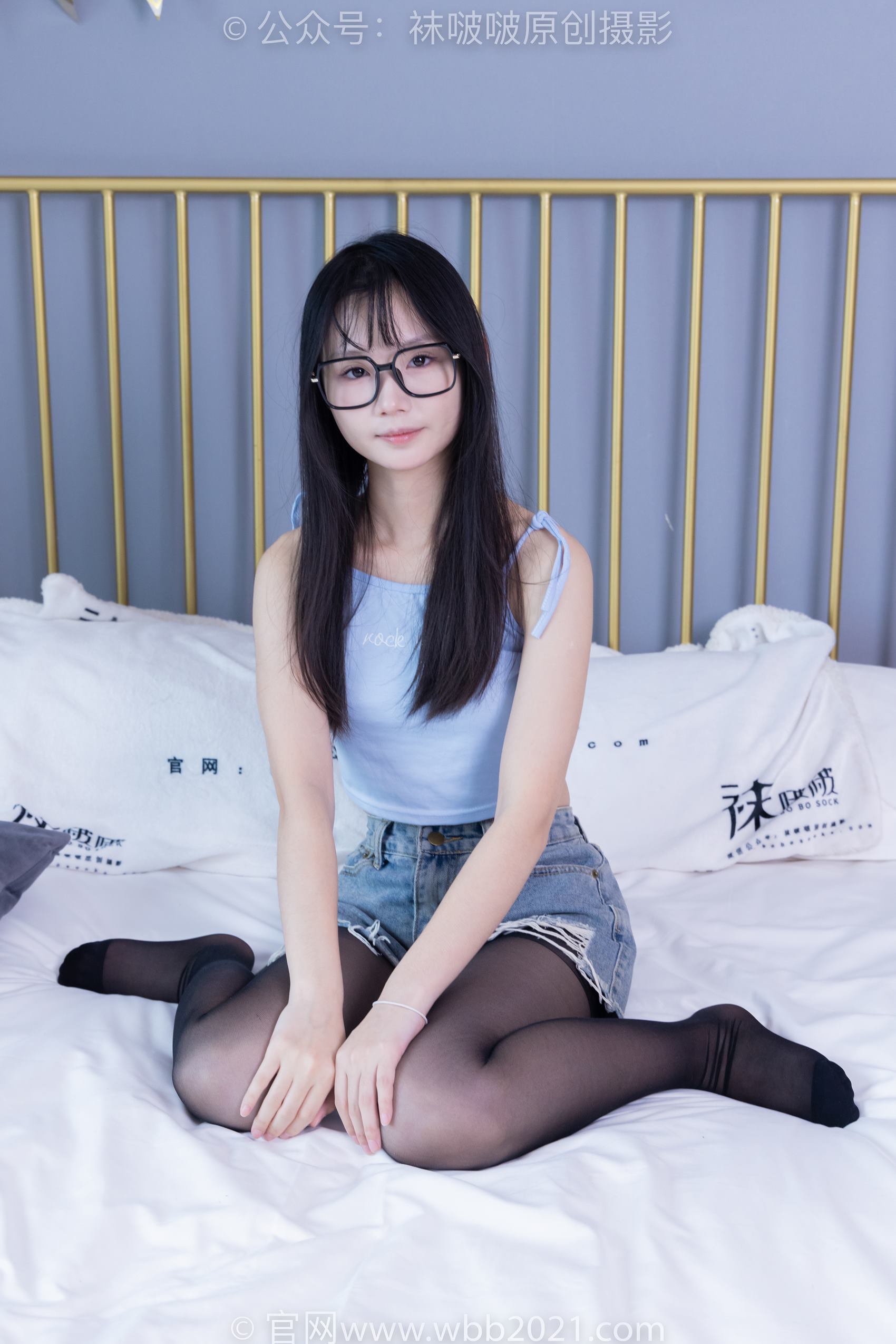 [BoBoSocks袜啵啵]NO.353 甜甜圈-高跟鞋、黑丝、裸足[145P/1V/6.24GB]插图2