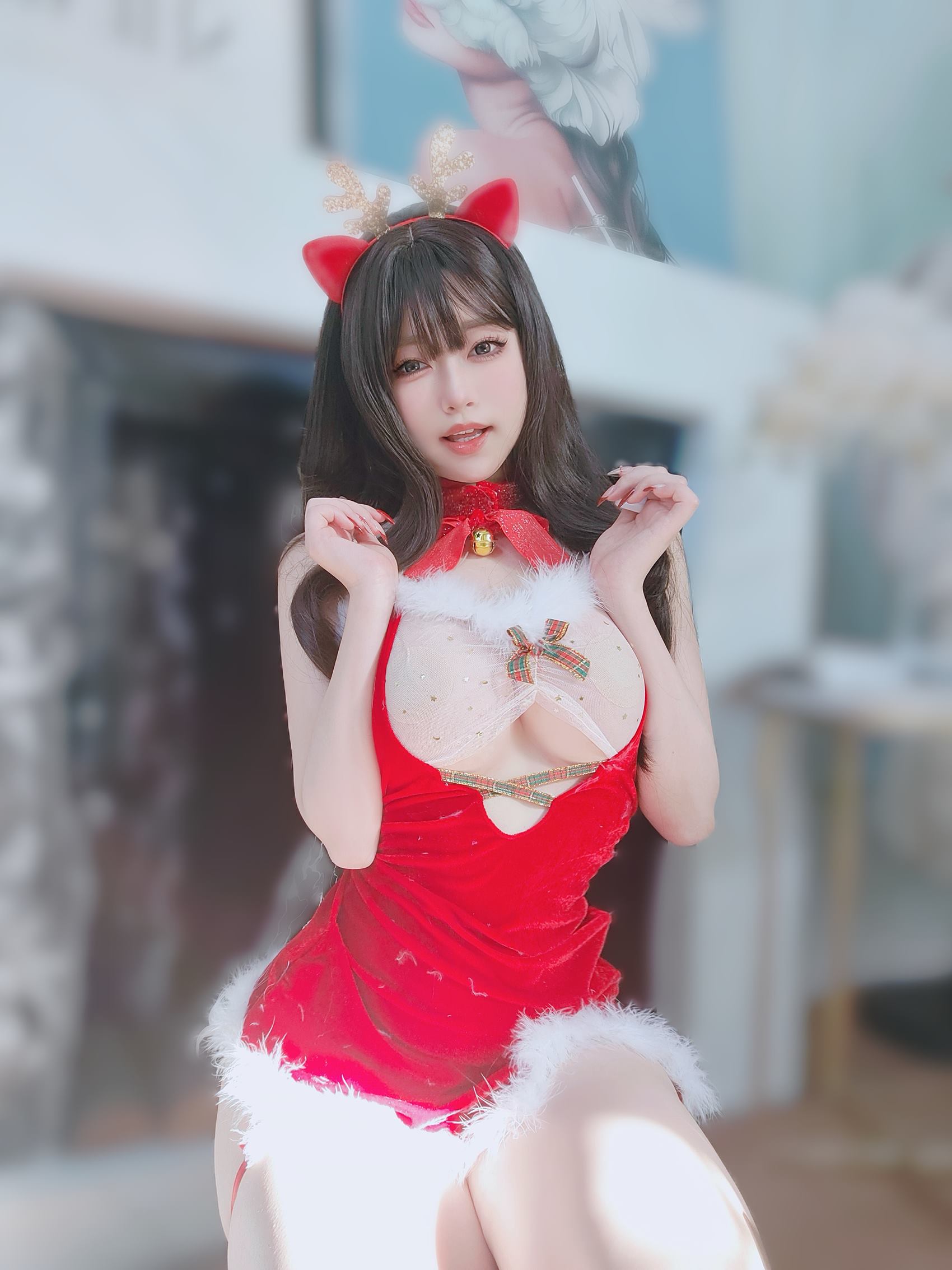 女主K – 圣诞麋鹿[100P/1V/460MB]插图6
