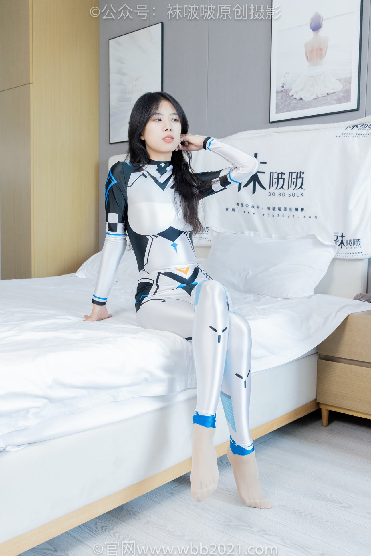 [BoBoSocks袜啵啵]NO.434 奶油-cos服、两双靴子、薄肉丝、薄黑丝[155P/1V/7.61GB]插图4