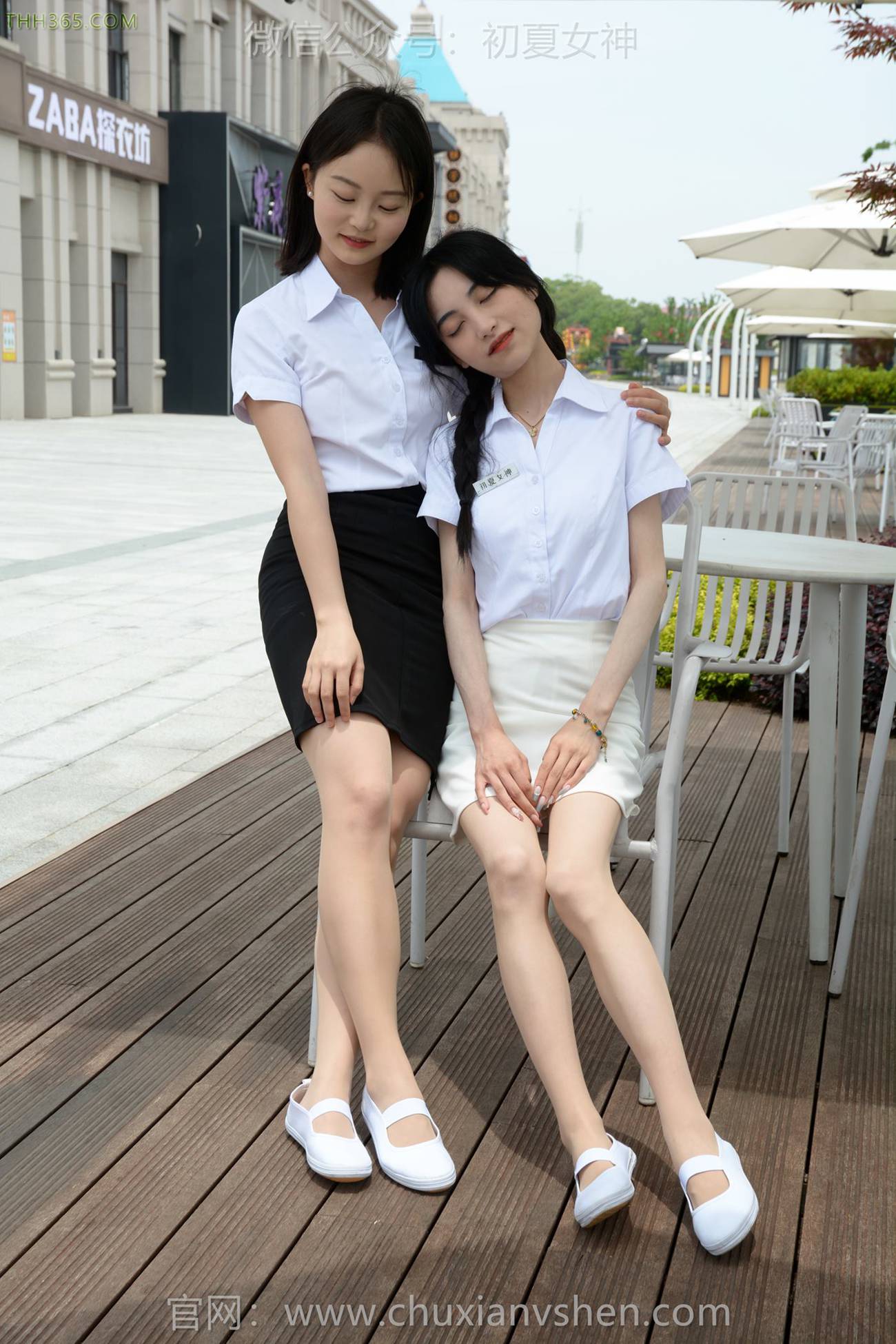 初夏女神 NO.264 柒柒、双双 休息时间[100P/1V/3.99GB]插图3