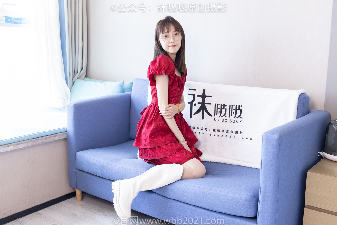 [BoBoSocks袜啵啵]NO.496 稚予 长靴、短靴、薄肉丝[160P/1V/8.26GB]插图4