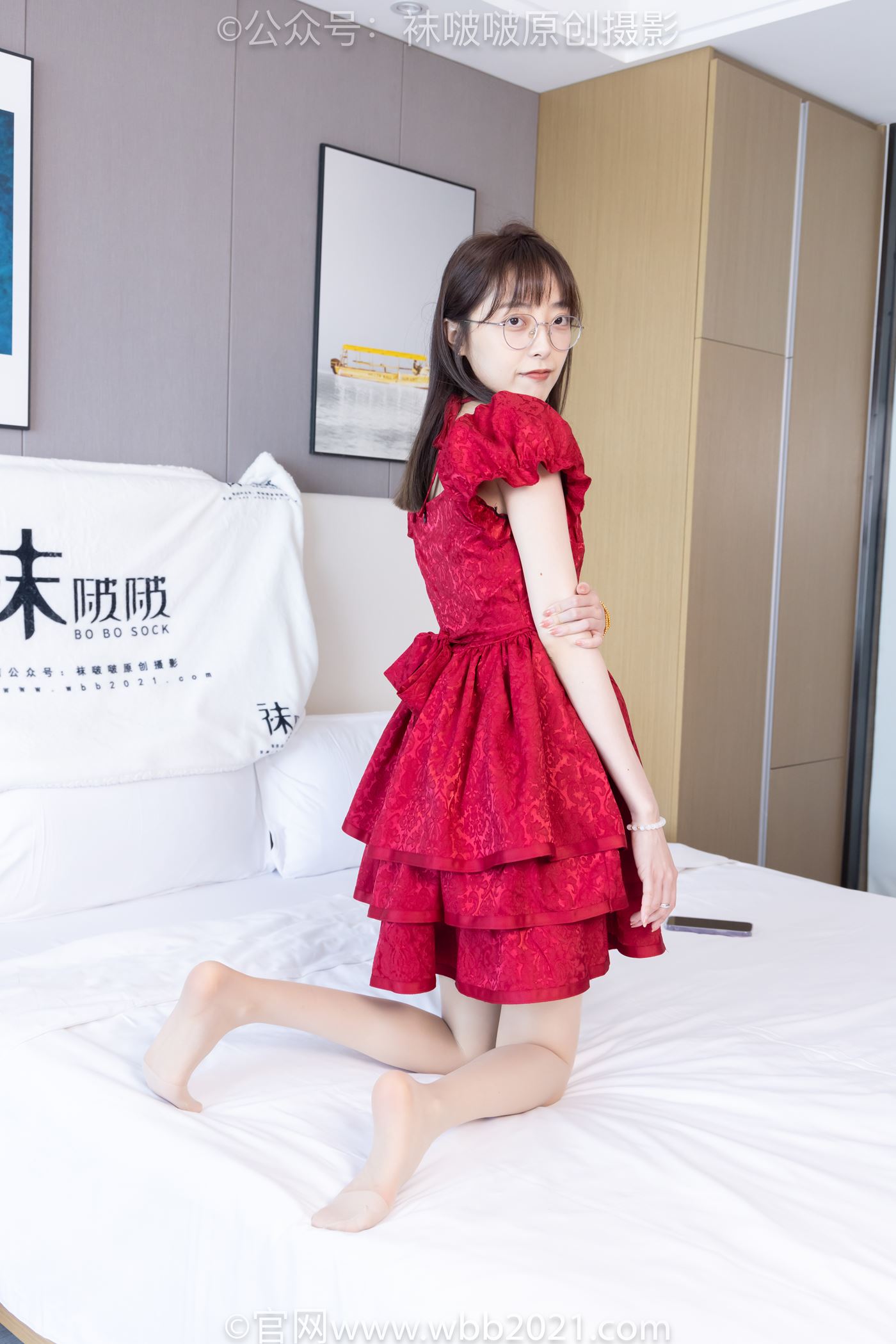 [BoBoSocks袜啵啵]NO.496 稚予 长靴、短靴、薄肉丝[160P/1V/8.26GB]插图1