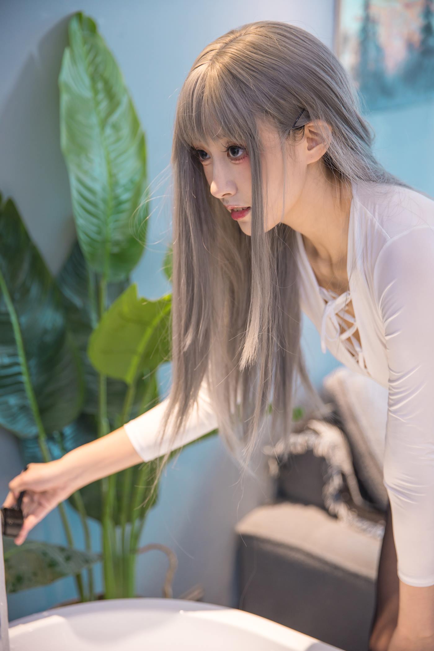 冬马路纱 – 浴缸湿身黑丝[23P/410MB]插图3