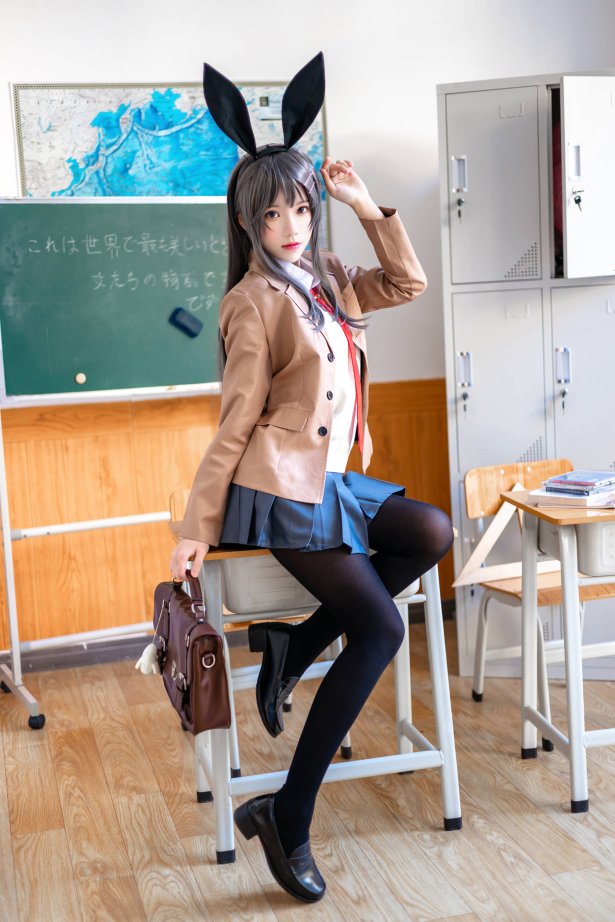 桜桃喵 – 麻衣JK [52P/482MB]-萌图网