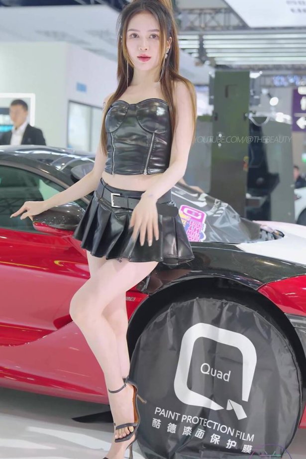 NO.0953 2024 深圳改装车展 Auto Salon 车模抖音网红随拍 25[1V/376MB]-萌图网