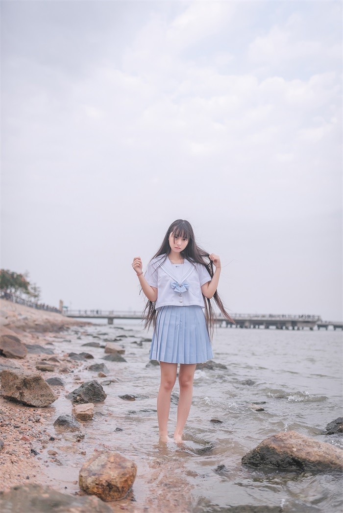 风之领域精品写真@No.155 海边漫步 [51P/150MB]插图1