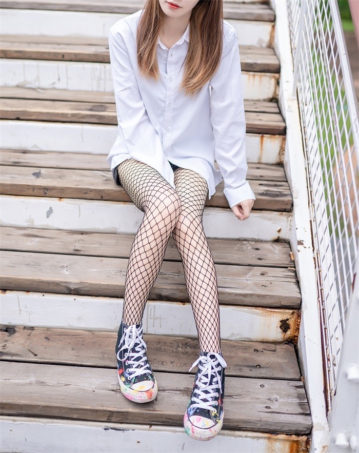 风之领域精品写真@No.097 性感的黑丝网袜 [50P/163MB]插图2