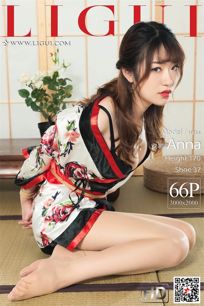 [Ligui丽柜] 2019.07.26 绳索艺术 Model 安娜 [66+1P/46MB]插图1