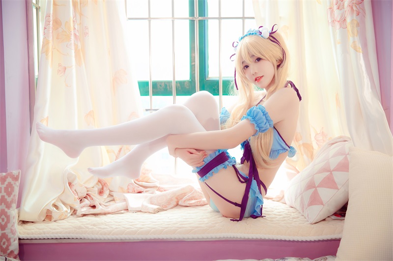 微博红人动漫Coser@南桃Momoko 英梨梨内衣 [18P/100MB]插图3