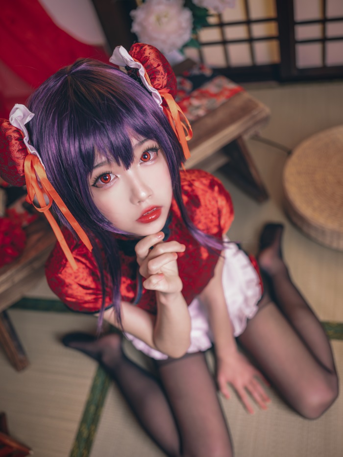 知名动漫博主@水淼aqua-霞之丘诗羽 旗袍 [29P/586MB]插图1