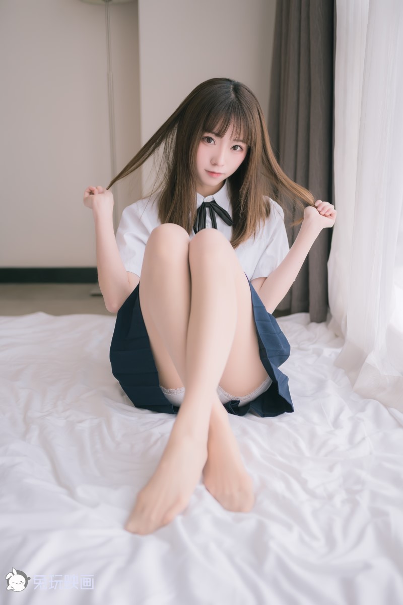 兔玩映画 VOL.025 JK小姐姐 [48P/336MB]插图2