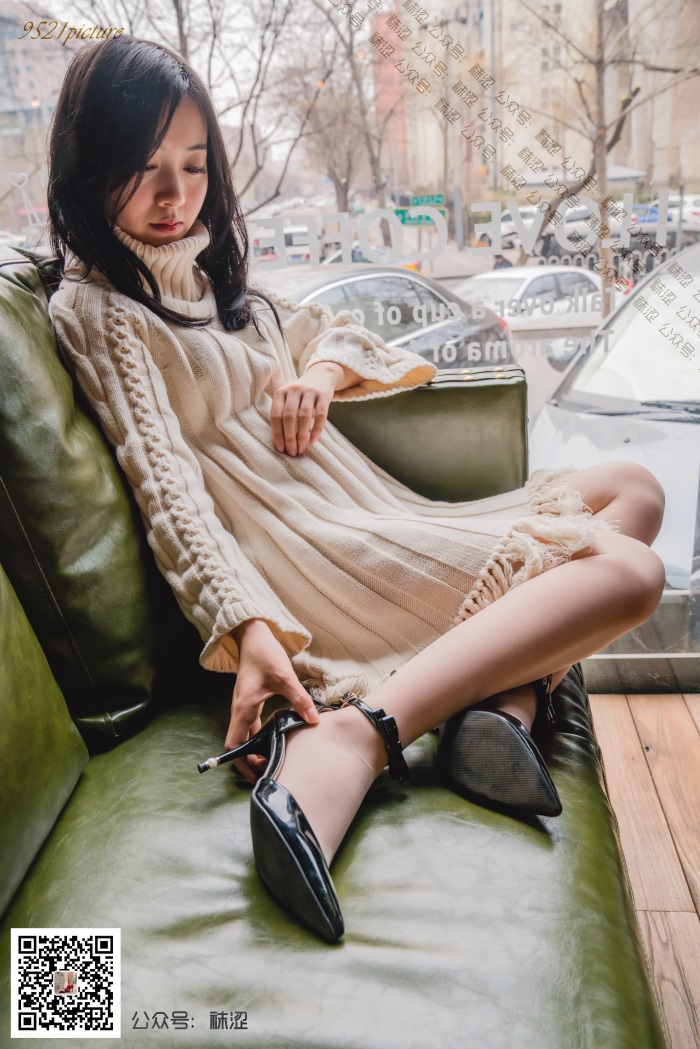 袜涩写真 VOL.023 莎莎的温柔毛衣与肉丝 [57P/231MB]插图3