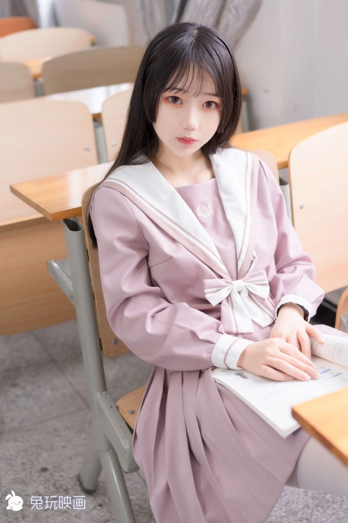 兔玩映画 C 043 粉色JK小姐姐 [49P/304MB]插图1