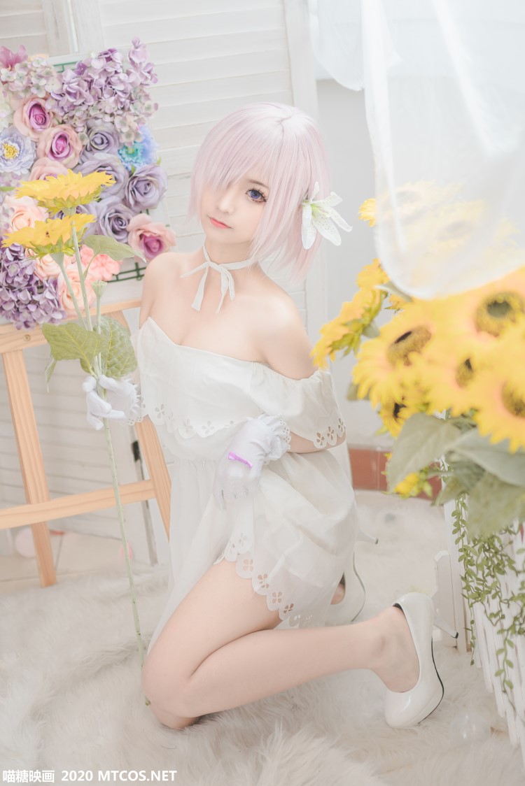 喵糖映画 VOL.150 白色玛修 [40P/518M]插图1