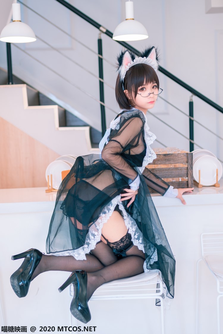[喵糖映画]VOL.169 萌萌哒 猫耳女仆 [36P/488M]插图3