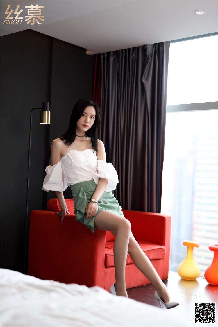 丝慕写真 SM268 天天一元 紫宁《浴享丝滑》[77P/229MB]插图3