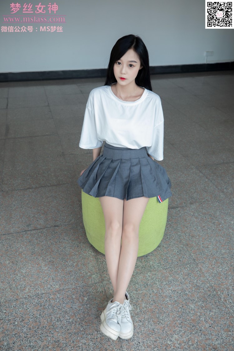 [MSLASS梦丝女神] 2019-09-08 灵灵 学后肉丝的她 [61P/109MB]插图2