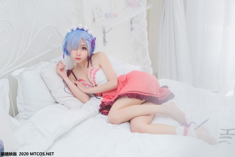 喵糖映画 VOL.112 蕾姆睡衣[30P/530M]插图4