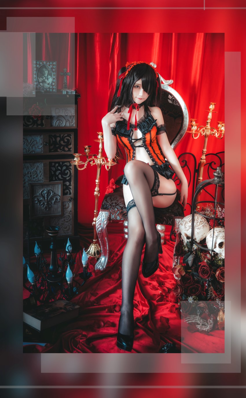 网红Coser@yui金鱼 – 约会大作战时崎狂三 [11P/106MB]插图3
