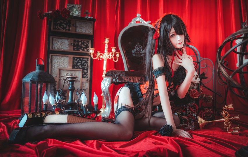 网红Coser@yui金鱼 – 约会大作战时崎狂三 [11P/106MB]插图1
