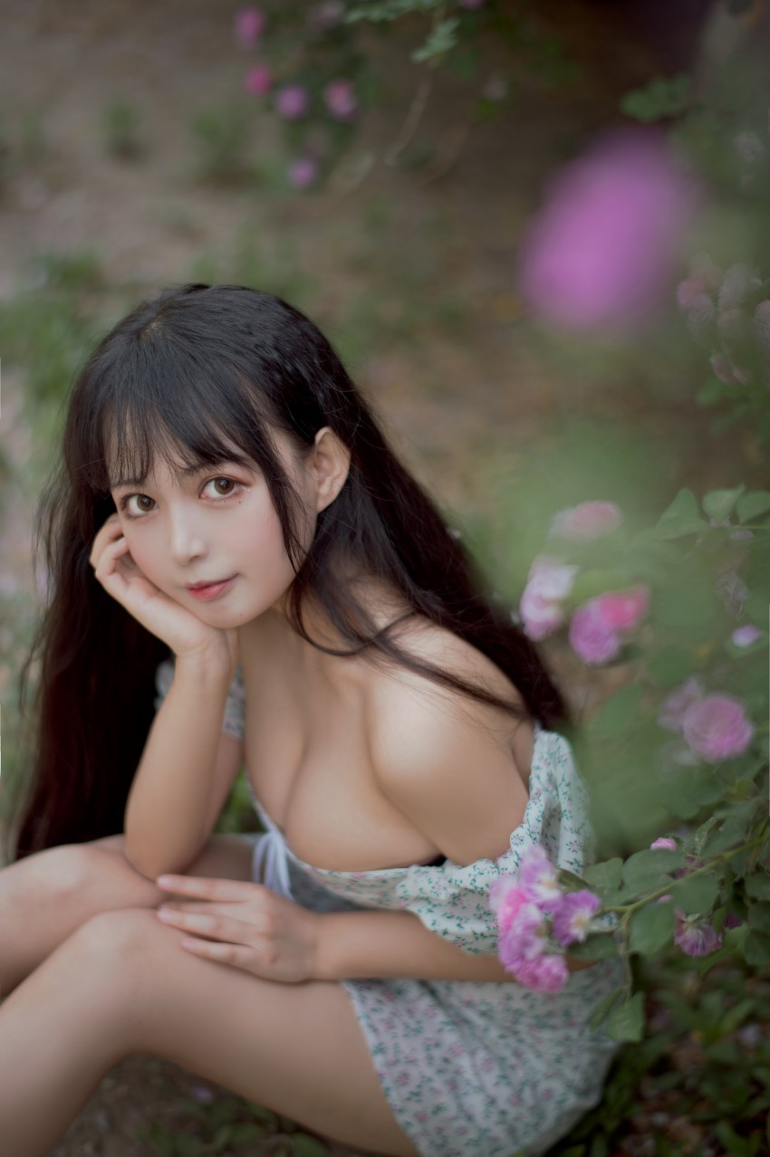 [喵糖映画]VOL.338 蔷薇少女 [24P/267MB]插图1
