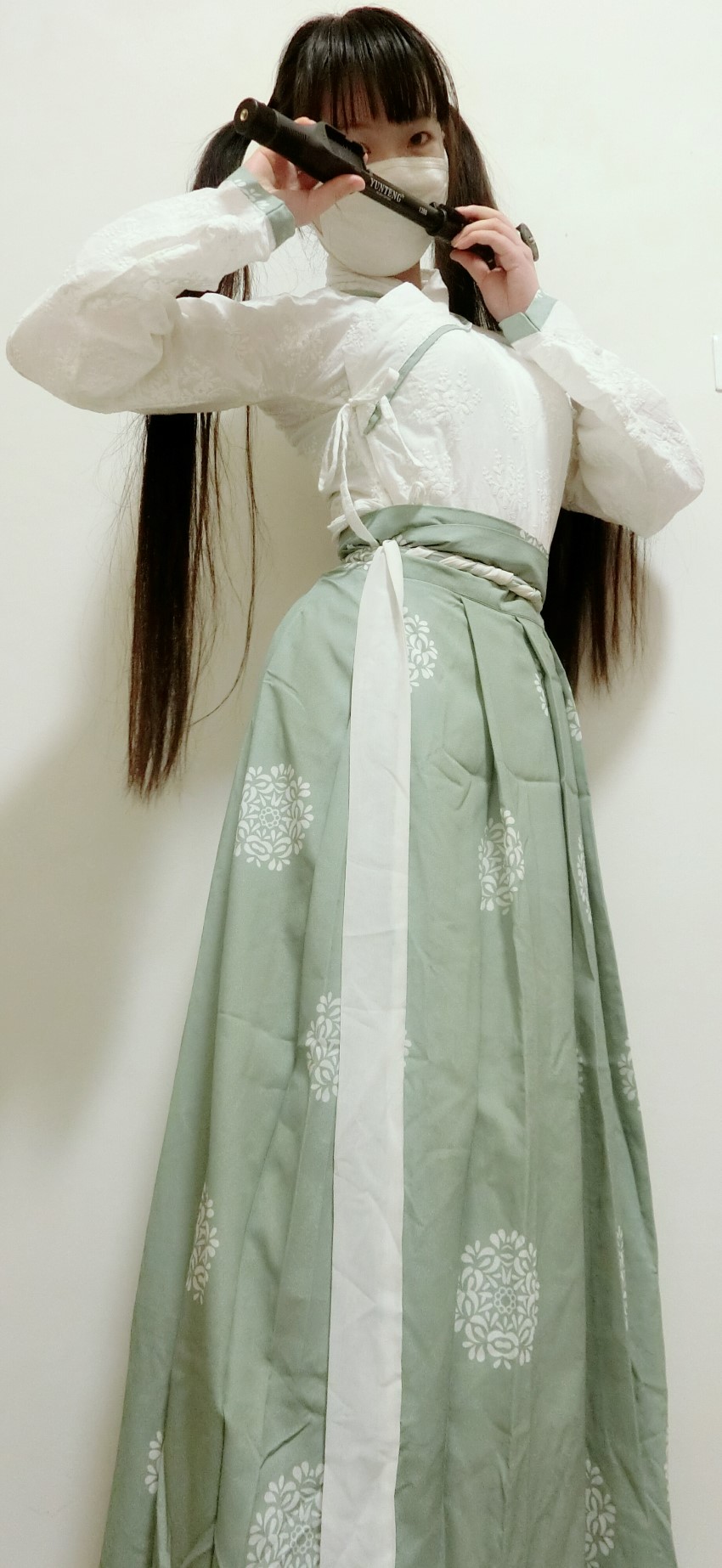 清纯小姐姐@西尔酱 汉服腰 [48P/91MB]插图2