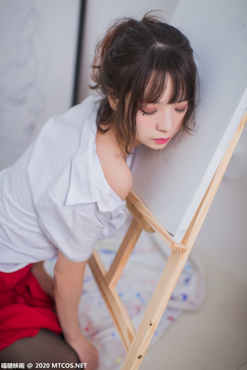 [喵糖映画]VOL.319 画室少女 [23P/275MB]插图2